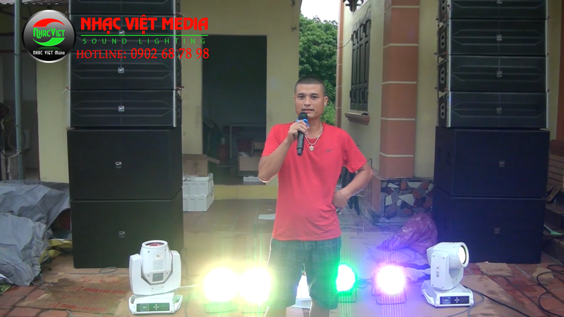 Thi công âm thanh ánh sáng tại Hà Nội